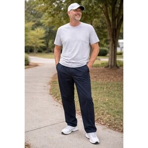 Dockers‎ Classic Fit Navy Chinos 40x32 Men's Business Casual Pants